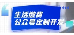 生活缴费充值公众号定制开发流程