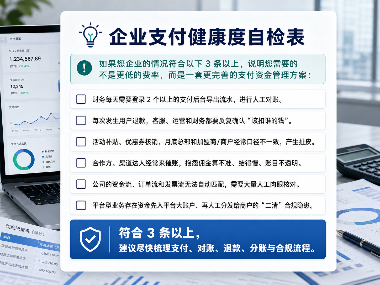 费率看似省下五千，实则对账亏损五万！企业支付综合隐性成本深度拆解