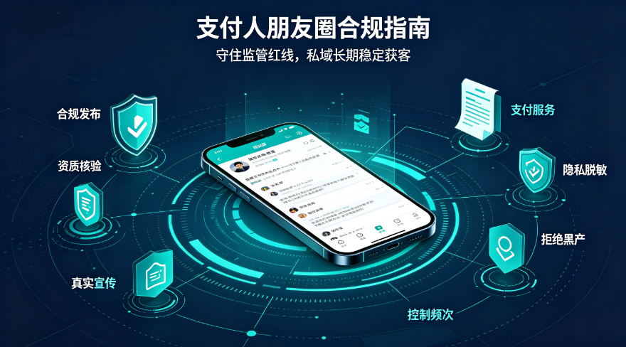 支付从业者朋友圈合规全攻略：守住监管红线，私域长期稳定获客