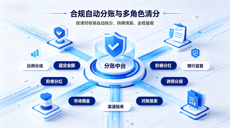 自动分账、智能退费、风险实时监控：教培财务合规与风险防控落地指南