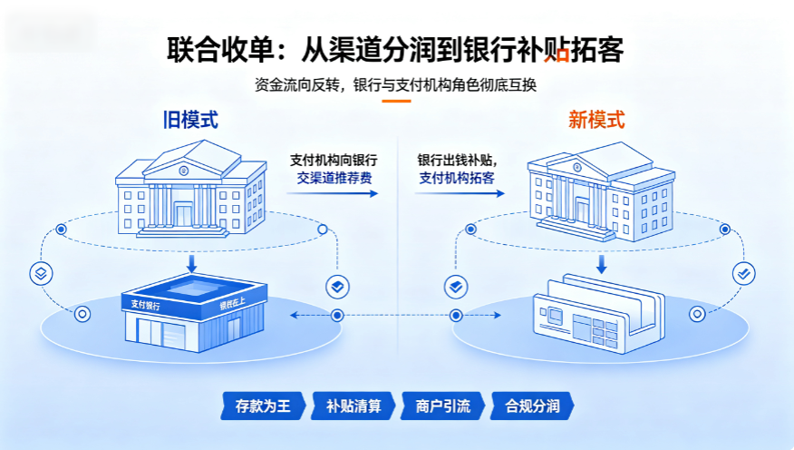 一文看懂联合收单新旧差异：利益流向逆转，行业攻守彻底互换