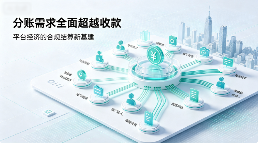2026 平台经济大变局：分账需求全面超越收款，已成企业生存核心基建