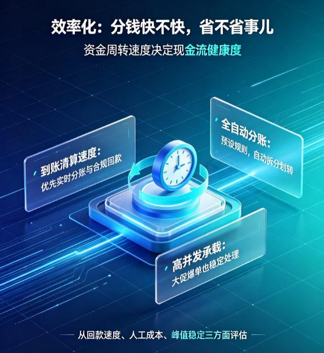 分账系统效率化：分钱快不快，省不省事儿