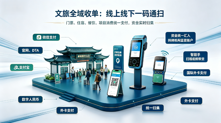 线上线下全域收单 + 团队游履约工具，旅游行业前端经营数字化指南