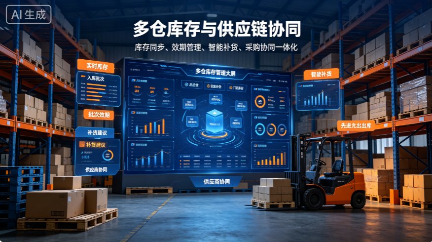 进销存协同 + 数据驱动决策，批发商户数字化转型完整价值解析