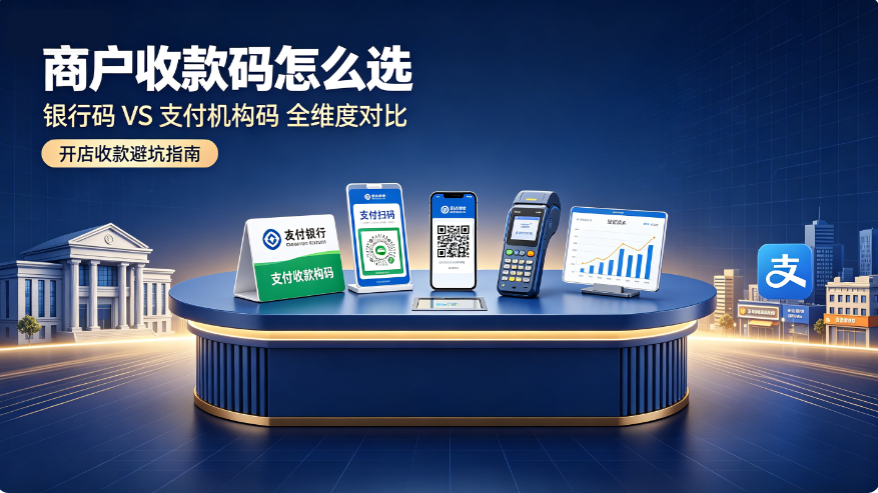开店收款码避坑指南：银行码与第三方支付码优劣拆解，附组合使用最优方案