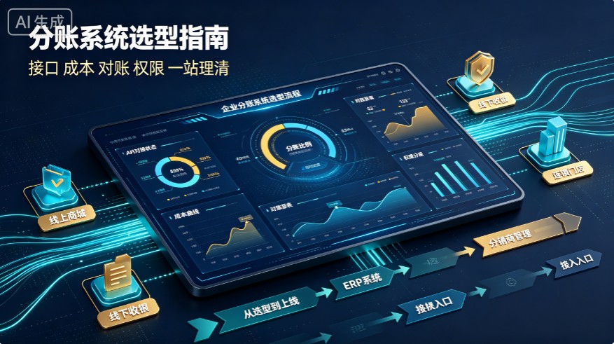 分账系统选型实操指南：接口、成本、财务能力与适配方案