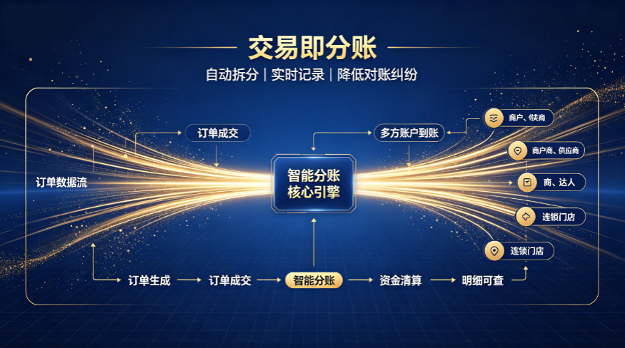 2026 年经营的必备产品 —— 分账