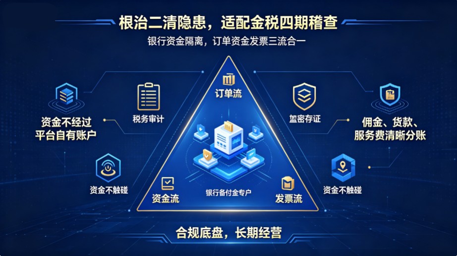 本地生活平台分账解决方案｜逆向退款、资金托管与三流合一，筑牢平台合规底盘