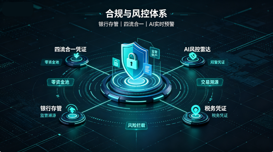 合规风控+智能财税！2026分账链筑牢企业经营安全与效率底座